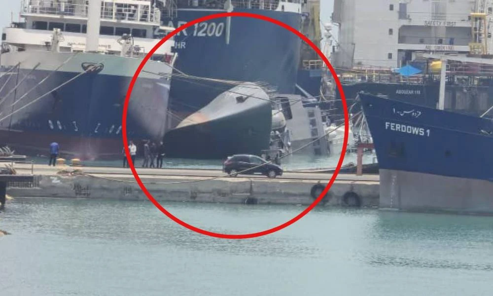 Τεράστιο πλήγμα για το Ιράν: Βυθίστηκε η ναυαρχίδα του ιρανικού στόλου στα καλά καθούμενα (Εικόνες)